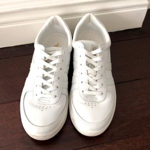 Gola Grandslam Leather Sneaker, White